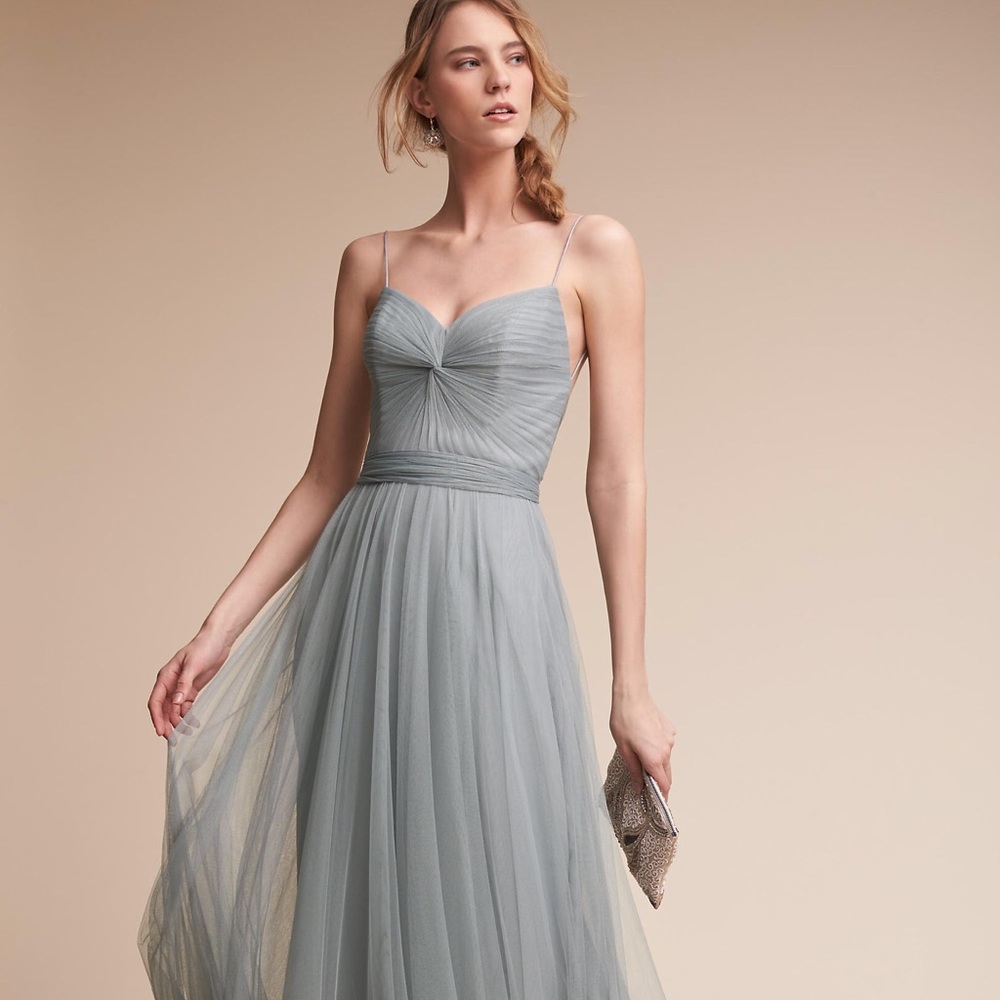 BHLDN Tinsley Dress in French Blue